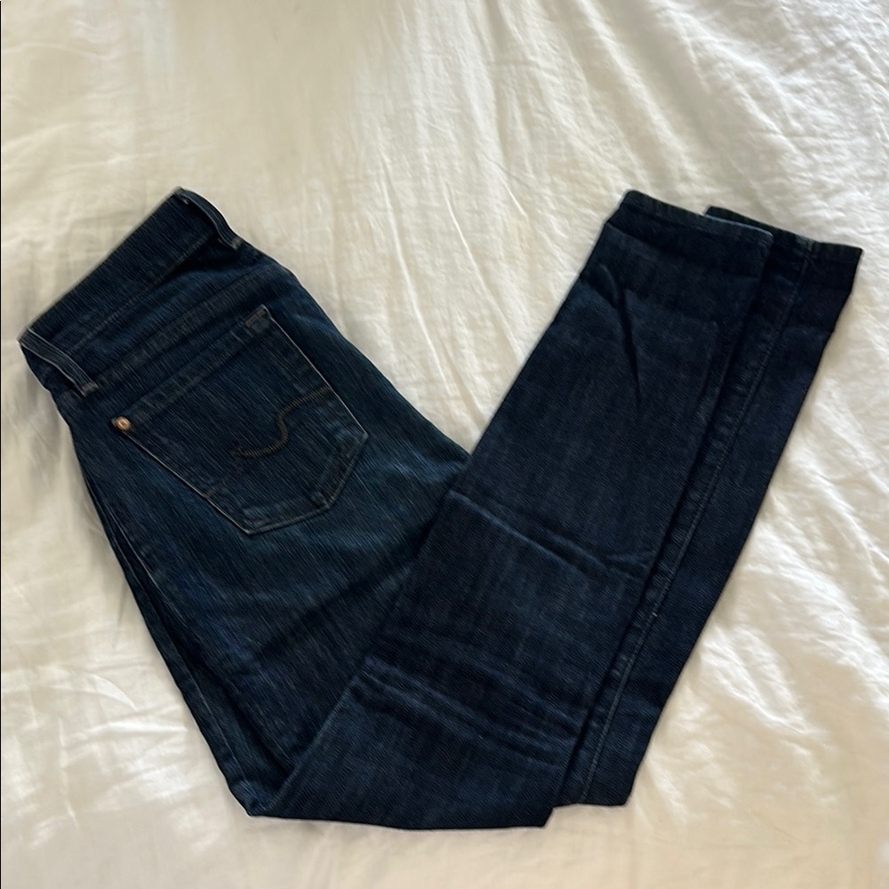 Dark Blue Denim Jeans